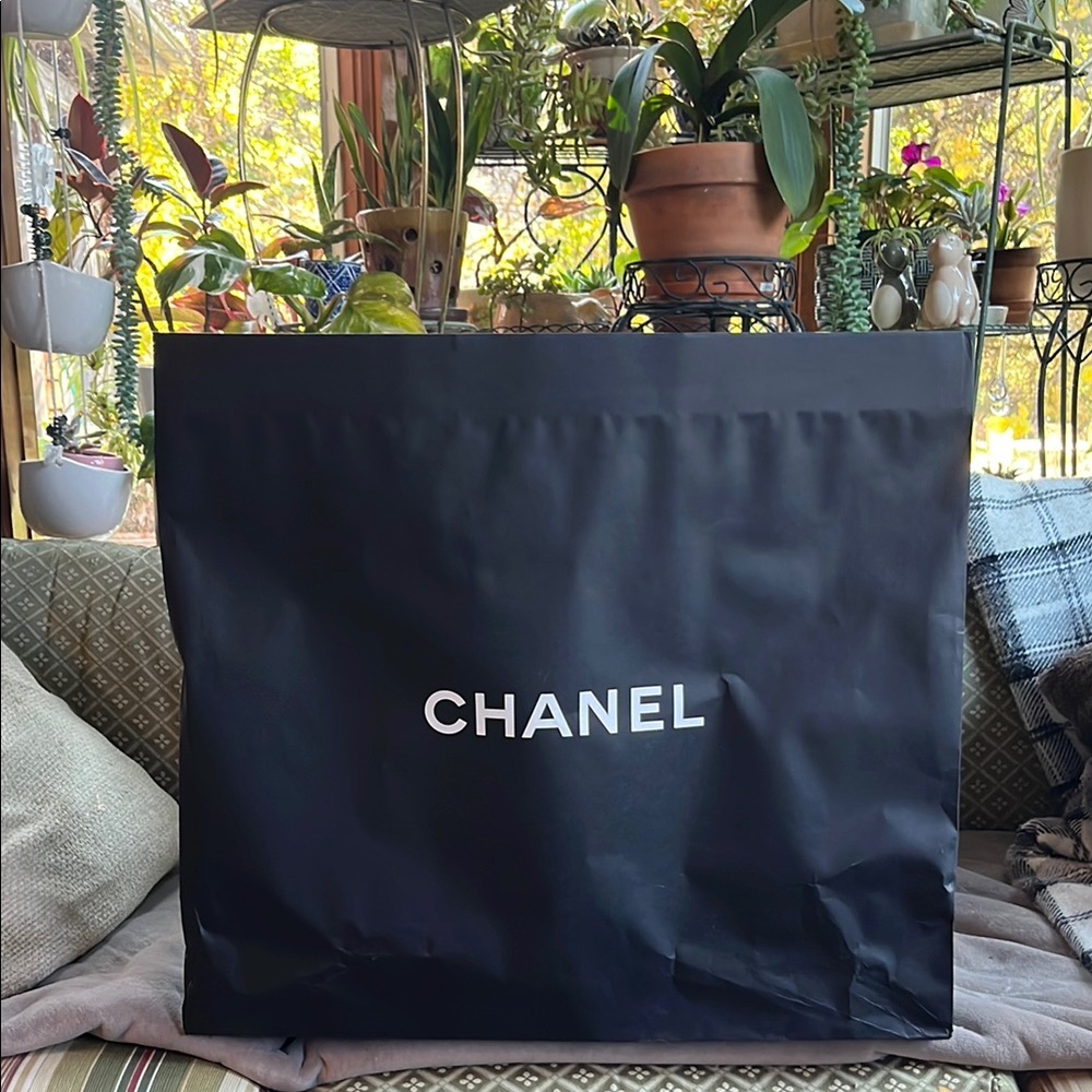 Chanel Black Shopping Bag